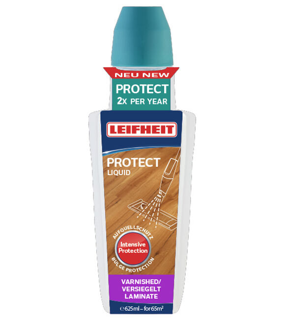 Środek PROTECT do ochrony drewnianych i laminatowych podłóg pływających 625 ml LEIFHEIT 56503