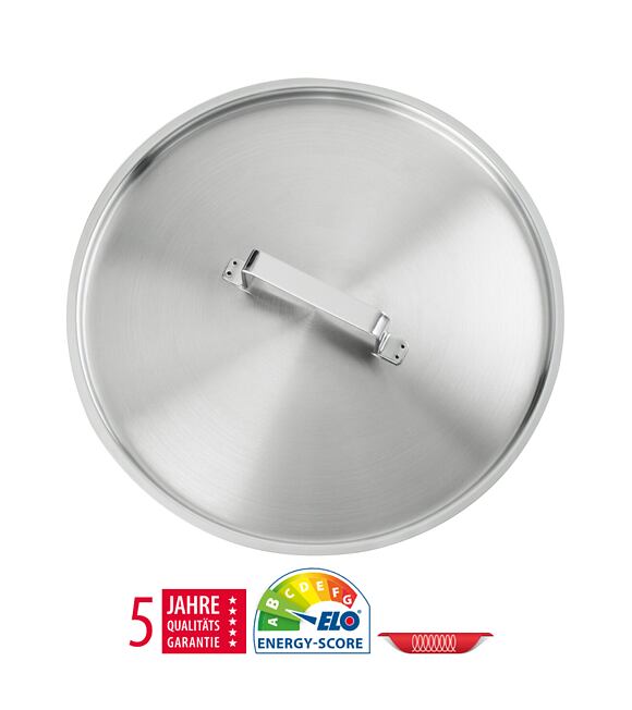 Profi Cuisine Pokrywka do garnka Ø 16 cm, stal nierdzewna ELO 24016