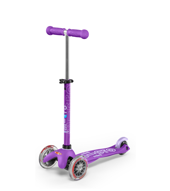 Mini deluxe hulajnoga liliowy Micro MMD004
