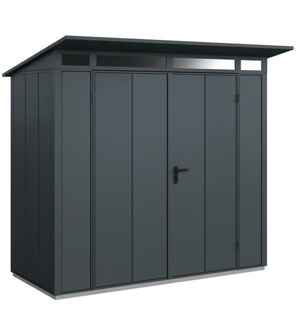 Domek ogrodowy HÖRMANN Berry Typ 1, Modern, dach Przeciwdachowy, podwójne drzwi