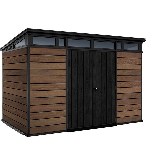Pent Signature Horizontal Domek ogrodowy 11x7, 342 x 226 x 216 cm, brązowy KETER 259822