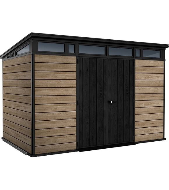 Pent Signature Horizontal Domek ogrodowy 11x7, 342 x 226 x 216 cm, jesion KETER 259823