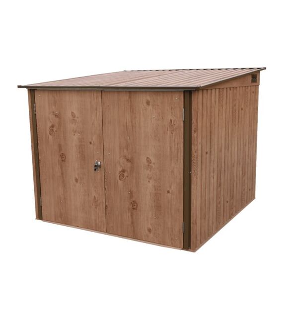 Domek na rowery, imitacja drewna DURAMAX 73045