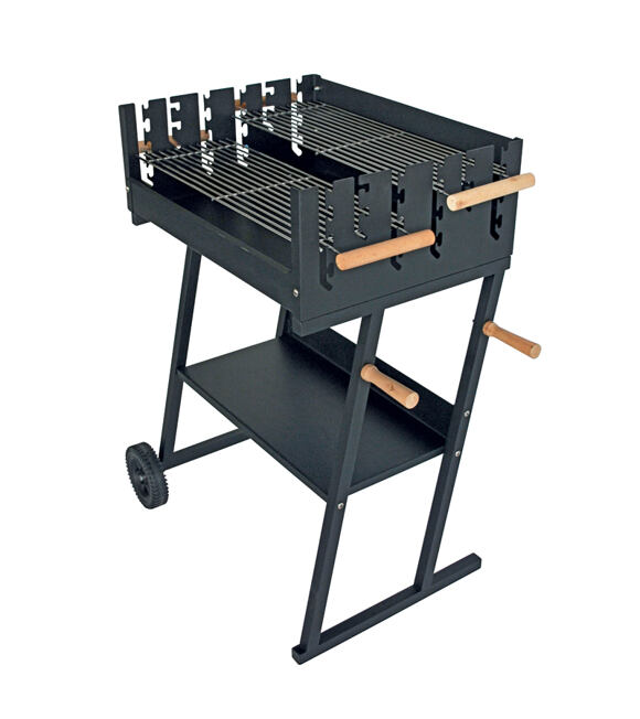 Grill na węgiel drzewny 61 x 45 cm GrillChef Wagon BBQ LANDMANN 11470