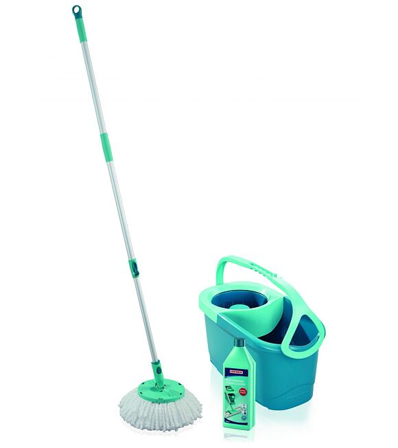 Set Rotation Disc Mop Ergo + Środek czyszczący do silnie zabrudzonych podłóg 1 l LEIFHEIT 55414