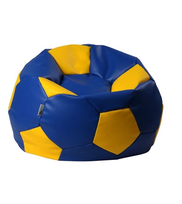 Pufa EUROBALL BIG XL niebiesko-złota Antares
