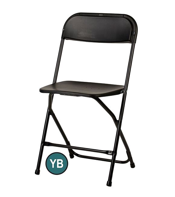 Arizona krzesło cateringowe składane - czarne Your Brand 720071