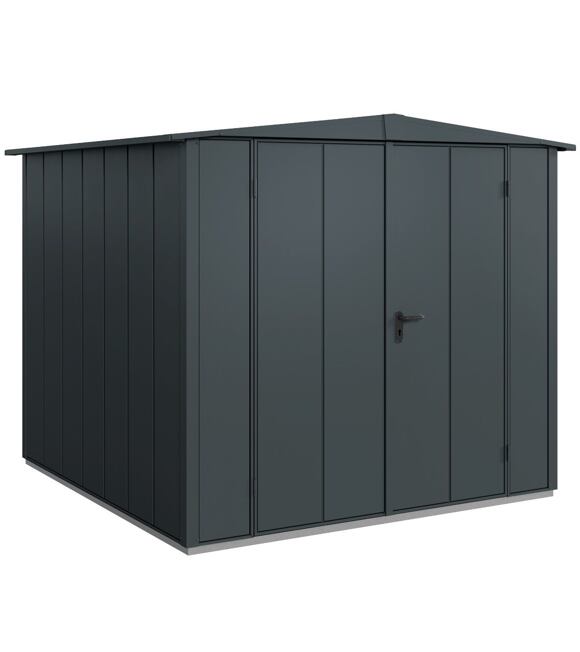 Domek ogrodowy HÖRMANN Berry Typ 2, Modern, dach dwuspadowy, podwójne drzwi