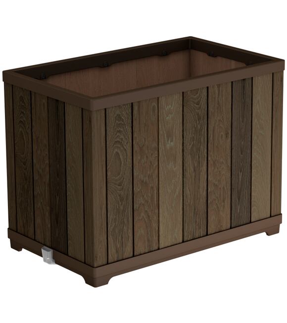Deco Rectangle Tall Donica 76 x 45,5 x 55 cm, orzech KETER 261035