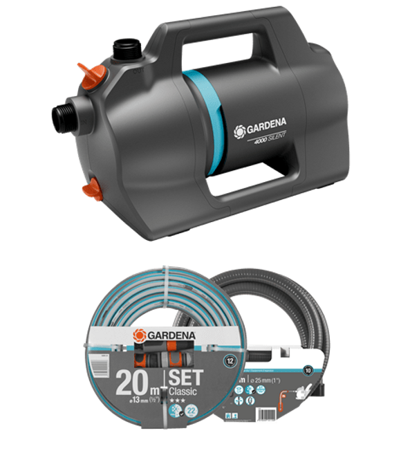 Silent Pompa ogrodowa 4100 - set GARDENA 9051-20