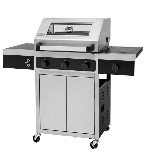 Grill gazowy Keansburg 3 Special Edition z trzema palnikami, 10,6 kW, Tepro 3314