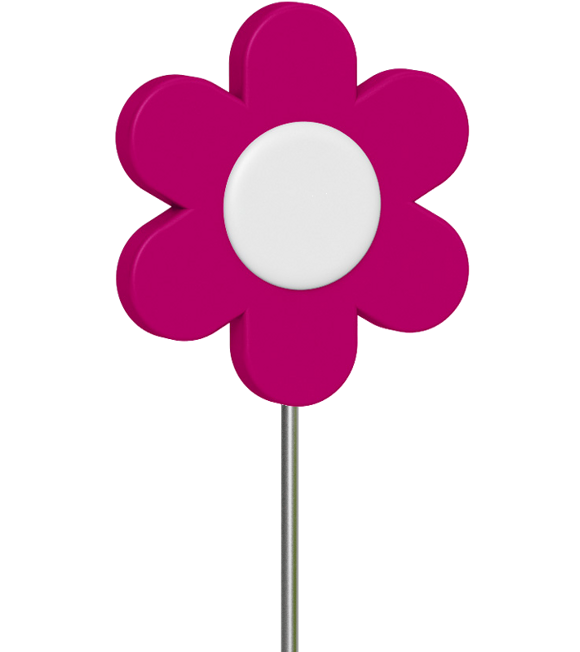 Dekoracyjny kwiatek różowy  (podpórka) Landhaus Emsa 513475