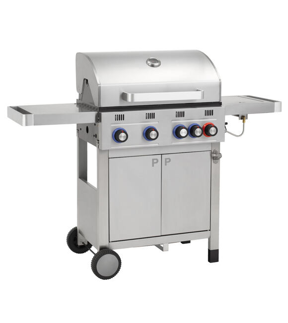 Grill gazowy Wellington 4 z czterema palnikami, 17,8 kW, Tepro 3188