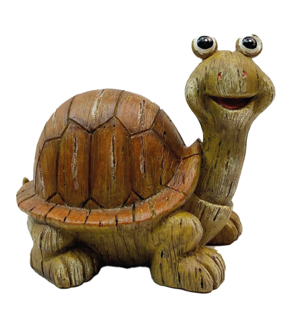 Większy drewniany żółw 24 x 19 cm Prodex A00345