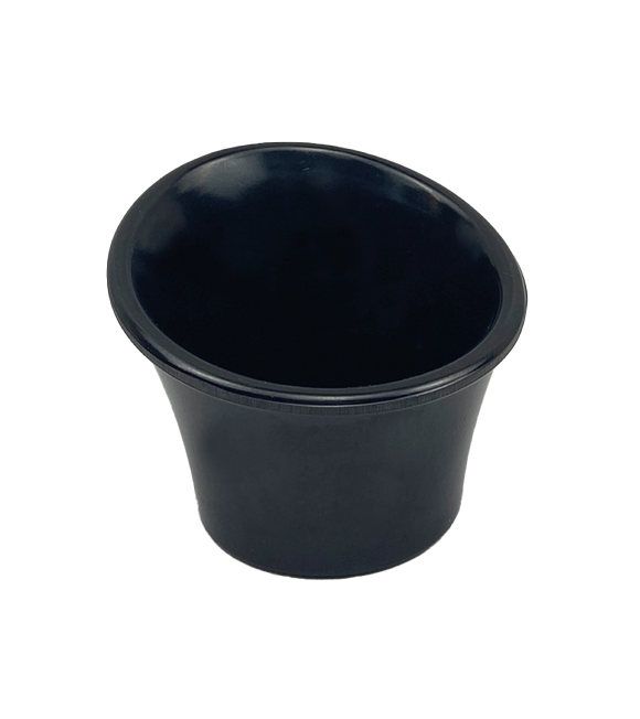 Miska do serwowania z melaminy Ø 8 cm Lava Metal