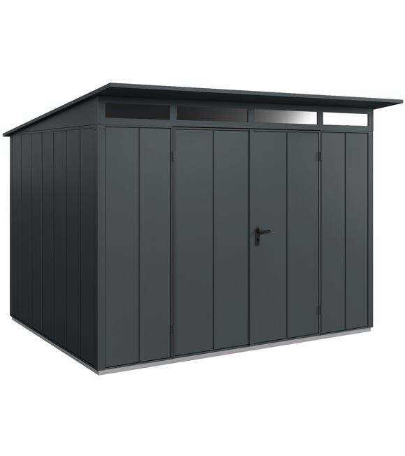 Domek ogrodowy HÖRMANN Berry Typ 3, Modern, dach Przeciwdachowy, podwójne drzwi