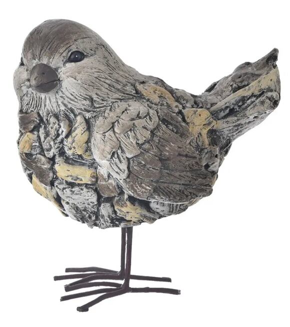 Ebi Ptaszek 35 x 20 x 38 cm, ceramika, wzór kamień INDECOR X14126