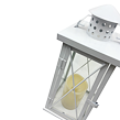 Metalowa lampa ze świeczką LED 37 x 15 cm Prodex 220095