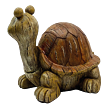 Większy drewniany żółw 24 x 19 cm Prodex A00345