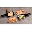 Deski do Raclette 8 szt, 10 x 8 x 0,7 cm, drewno akacjowe KESPER 28958