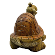 Większy drewniany żółw 24 x 19 cm Prodex A00345