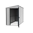 SideMate Plus Domek ogrodowy 188 x 123 x 242 cm, winylowy, szary/antracyt DURAMAX 36625