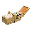 Organizer na akcesoria do szycia, 29 x 17 x 16,5 cm, bambus KESPER 58711