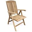 Drewniane meble ogrodowe – stół Garden III + 6x krzesło America, teak NOELA 345982