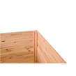 Premium Podwyższone łóżko drewniane 70 x 70 x 50 cm, drewno modrzewiowe ROJAPLAST 9213