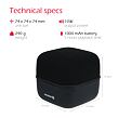 Music Cube Bluetooth Głośnik, czarny SWISSTEN 52107000