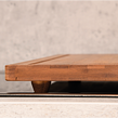 Deska do krojenia i osłona płyty grzewczej, 56 x 50 x 3 cm, ciemny bambus KESPER 59599