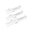 Precision Zestaw noży nierdzewnych 3 szt. TEFAL K289S334