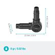 MDS L-łącznik 4,6 mm GARDENA 13212-20
