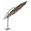 Parasol boczny ø 350 cm, beżowy ROJAPLAST 601/4