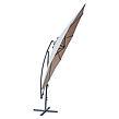Parasol boczny ø 350 cm, beżowy ROJAPLAST 601/4