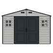 WoodSide Plus Domek ogrodowy 233 x 325 x 240 cm, winylowy, szary/antracyt DURAMAX 30227