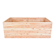 Premium Podwyższone łóżko drewniane 135 x 70 x 50 cm, drewno modrzewiowe ROJAPLAST 9214