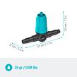 MDS Kroplownik rzędowy regulowany 0 - 15 l/h GARDENA 13315-20