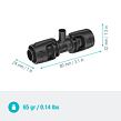MDS T-łącznik do dysz rozpylających 13 mm GARDENA 13206-20
