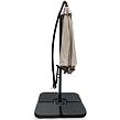 Hook Parasol bez obciążników Ø 3 m, beżowy NOELA 3457095