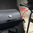Barrel 550 Grill węglowy beczkowy LANDMANN 13657