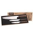 Nóż kuchenny drewniany 3 szt. Orion 831148
