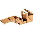 Organizer na akcesoria do szycia, 29 x 19 x 16,5 cm, bambus KESPER 58710