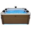 SET Oslo Amber Basen z hydromasażem 850 l MSPA F-AM063W + Durabox 270 l + ProSpa Vac Odkurzacz basen