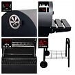 Barrel 550 Grill węglowy beczkowy LANDMANN 13657