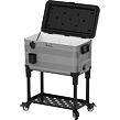 Keep Cold Podwyższona lodówka na kółkach 70 l DURAMAX