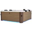 SET Oslo Amber Basen z hydromasażem 850 l MSPA F-AM063W + Durabox 270 l + ProSpa Vac Odkurzacz basen