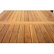 Drewniane meble ogrodowe – stół Garden III + 6x krzesło America, teak NOELA 345982